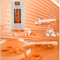 Crème hydratante éclaircissante nourrissante à la vitamine C et à l'acide hyaluronique en capsule OEM/ODM pour femmes adultes, soin de la peau à domicile