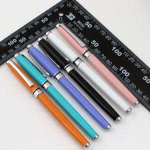 Vente flash - Stylo à bille en métal avec logo personnalisé, encre gel, largeur 1,0 mm, coloré, pour usage professionnel et cadeau, fabrication directe - Product Image 6