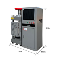 Machine d'essai de tension, d'étirement et de compression de barres en acier hydraulique de haute précision-UTM universel pour ciment et béton