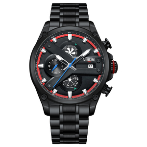 นาฬิกาข้อมือสำหรับผู้ชายสุดหรูทำจากโลหะอัลลอย2513สำหรับ3BAR ควอตซ์สแตนเลสสตีลกันน้ำใช้แสดงวันที่ - Product Image 1