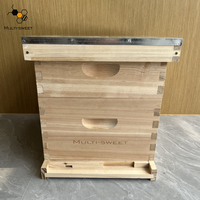 Kit complet de ruche Langstroth à 10 cadres pour l'élevage des abeilles en Chine