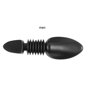 Ajustable negro respetuoso con el medio ambiente plástico zapato árbol pliegue Protector Camilla Shaper para hombres y mujeres zapatos - Product Image 1