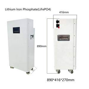 แบตเตอรี่เก็บพลังงานแบบตั้งพื้น แยกเฟส 51.2V 15Kwh Lifepo4 สำหรับระบบพลังงานแสงอาทิตย์ภายในบ้าน - Product Image 3