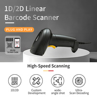Escáner de Código de Barras Inalámbrico HC-700 1D/2D con Sensor CMOS, Interfaz USB, 1 Año de Garantía, en Stock, para Uso en Supermercados