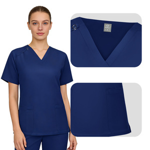 Unisex Medical Scrub Suits Split Set Moisture Wicking For Doctors And Healthcare Professionals - Product Image 2