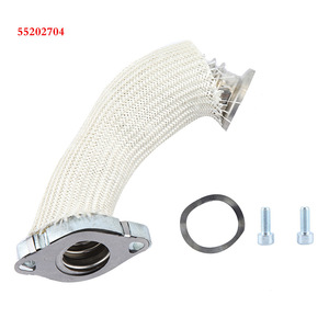ท่อข้อต่อวาล์ว EGR รุ่น 55202704 สำหรับ Opel Saab 9 3 9 5 สีขาว พร้อมปะเก็นและน็อต - Product Image 1