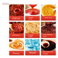 Machine d'emballage automatique de sachets avec pompe à moteur électrique, volume de remplissage réglable pour Ketchup, Beurre de cacahuète, Confiture, Miel, Petits formats