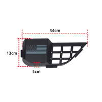 Nouveau support de rangement métallique pour porte arrière JL pour Jeep Wrangler, boîtes de rangement pour portes 2/4, accessoires de modification intérieure
