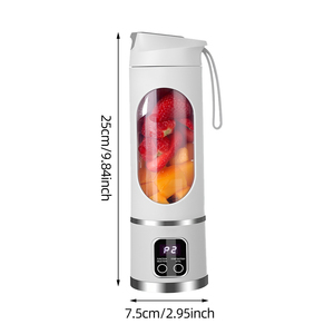 Licuadora Portátil Inteligente China Stock con 2 Cuchillas, Recargable por USB, Pantalla LCD, Motor sin Escobillas, para Batidos, Uso Doméstico, Enchufe Europeo - Product Image 6