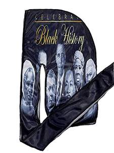 Di lusso di design Hip Pop seta Durag cappello a coda lunga Cross-border Custom seta Durags Doo stracci capelli avvolti per gli uomini - Product Image 3