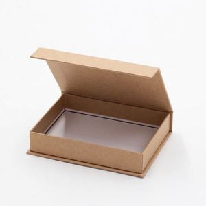 กล่องของขวัญฝาแม่เหล็กทำจากกระดาษคราฟท์รักษ์โลกพร้อมส่งจำนวนมาก - Product Image 5