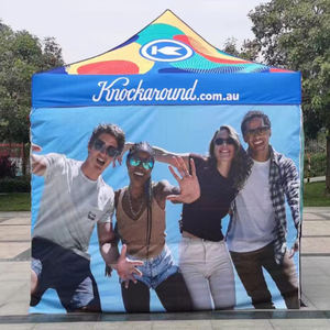 Tente Oxford imperméable, ignifuge et écologique aux couleurs vibrantes, facile à installer, en tissu à transfert thermique pour les sites de réception intérieurs/extérieurs - Product Image 3