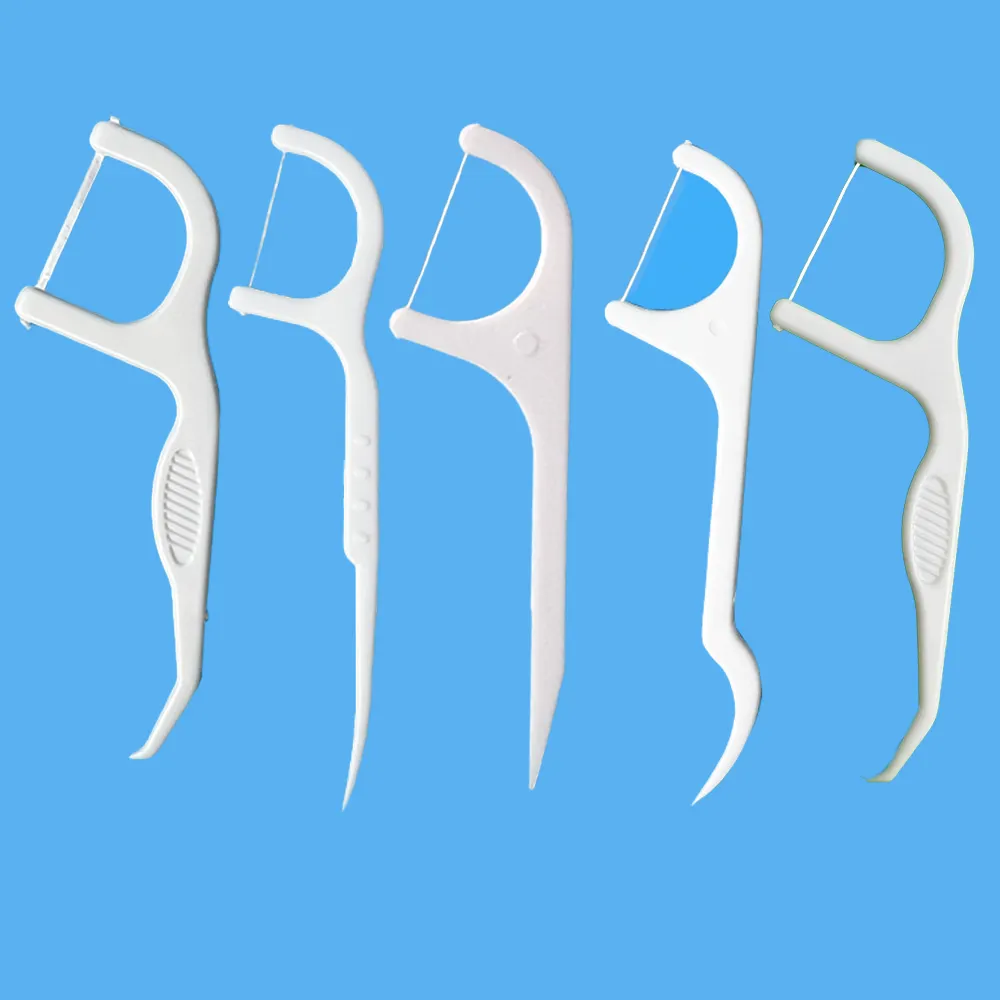 Custom Logo Dental Floss Picks High Toughness Professional Toothpicks Sticks