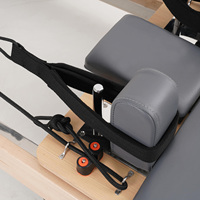 Dernier modèle de reformer Pilates avec système de poulie silencieux et design ergonomique