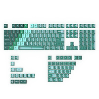 Wholesale Small Full Set 150 Keys PBT Sublimation PC Double Color Cherry Height Cross-Border Mechanical Gaming Keyboard Keycap