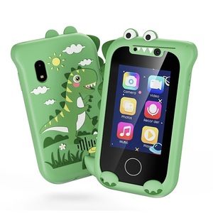 Téléphone jouet éducatif Wowkids pour enfants de 2 à 4 ans, avec coque en silicone, double caméra, photos, vidéos, MP3, jeux et contes, motif licorne et dinosaure - Product Image 4
