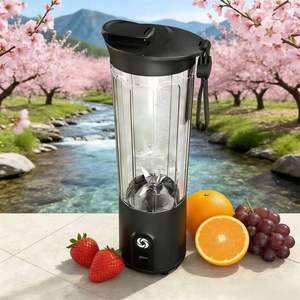 Mini mixeur portable rechargeable, mixeur à moteur à un bouton, accessoires de cuisine portables, machine à mélanger, machine à jus portable - Product Image 2