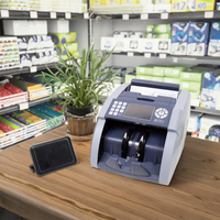 Machine à compter les billets de banque en plastique LD-2110 avec détection magnétique, qualité professionnelle, vitesse de 900 pièces/min pour les supermarchés