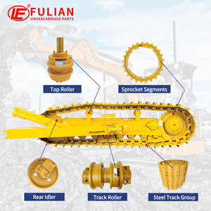 Запчасти для ходовой части бульдозера, несущий ролик, звездочка, сегмент, передняя направляющая, Нижняя направляющая, стальная направляющая группа для <span class=keywords><strong>Shantui</strong></span> SD22 - Product Image 1
