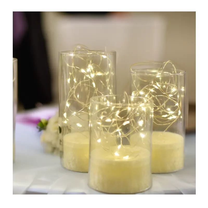 Milieuvriendelijke En Veilige Vlamloze Led-Kaarsen Met Flikkerend Effect, Perfect Voor Thuis-En Restaurantgebruik