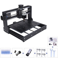 CNC 3020 Plus imprimante 3D 2 en 1 routeur Laser Machine GRBL ER11 passe-temps bricolage gravure pour bois PCB PVC Mini graveur