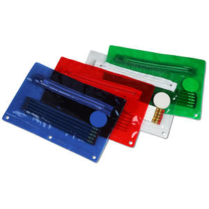 Ensemble de crayons et gommes personnalisés avec logo, étui en bois, fournitures scolaires, papeterie, lot pour étudiants, enseignants, salle de classe - Product Image 4