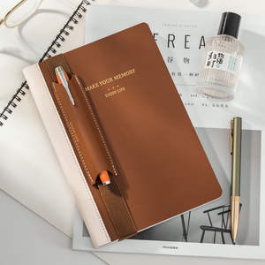 Set <span class=keywords><strong>de</strong></span> Regalo <span class=keywords><strong>de</strong></span> Cuaderno Gangtong, Agenda con Correa, Tapa Blanda, Bloc <span class=keywords><strong>de</strong></span> Notas A5, Simple, Portátil, para Oficina, Estudiantes - Product Image 2