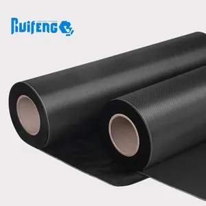 Vải chất lượng cao Nhật Bản sợi carbon Twill vải sợi Carbon đồng bằng 3K 200g 240G màu đen tùy chỉnh chiều rộng 1m 1.5m dệt ruifeng