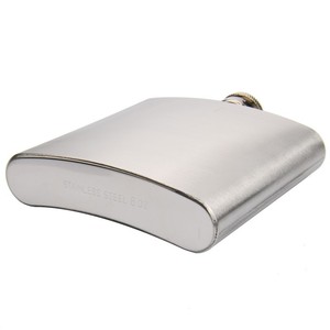 Petaca <span class=keywords><strong>de</strong></span> Bolsillo <span class=keywords><strong>de</strong></span> Acero Inoxidable <span class=keywords><strong>de</strong></span> 6 oz para <span class=keywords><strong>Alcohol</strong></span>, Whisky y Licor - Product Image 4