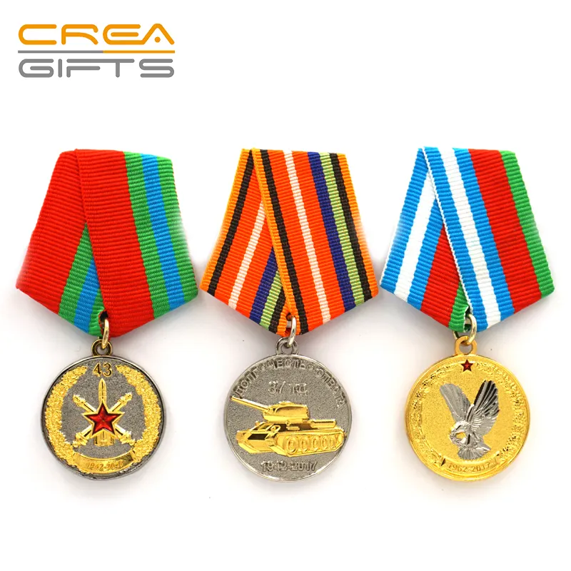 カスタム刻印メダル1941アワードファンタジーエナメル英国米国民間パキスタンイタリアスターメダル