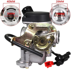 Le <span class=keywords><strong>carburateur</strong></span> GY6 <span class=keywords><strong>50CC</strong></span> est compatible avec les scooters 4 temps, les cyclomoteurs, les VTT, les karts, les quads et les véhicules Kymco - Product Image 4