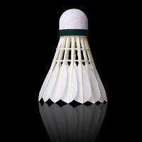 Volant de badminton professionnel léger en plumes de canard de classe B, hybride, pour entraînement polyvalent, 2 couches, vente en gros directe usine OEM