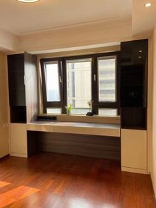 Tùy chỉnh-thực hiện nghiên cứu bằng gỗ và phòng ngủ đồ nội thất phòng bàn và giá sách bay cửa sổ tủ - Product Image 2