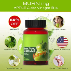 Vente en gros de gommes au vinaigre de cidre de pomme très vendues, complément alimentaire, vitamine B9 <span class=keywords><strong>B12</strong></span>, <span class=keywords><strong>dosage</strong></span> minéral sous forme de bonbons - Product Image 2