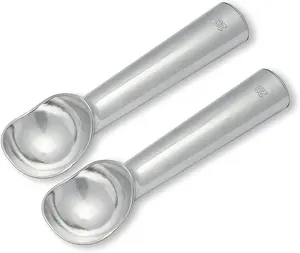 Mini cuillères à crème glacée antiadhésives en aluminium, 1 pièce, cuillères à crème glacée, plusieurs tailles, 1.5 Oz