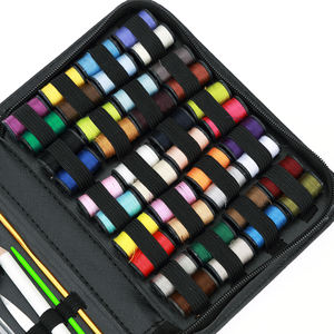 ポータブルミニキッズソーイングキットDIY初心者とホテルトラベルニードルオーガナイザー子供と大人のための卸売ソーイングツールボックス - Product Image 4