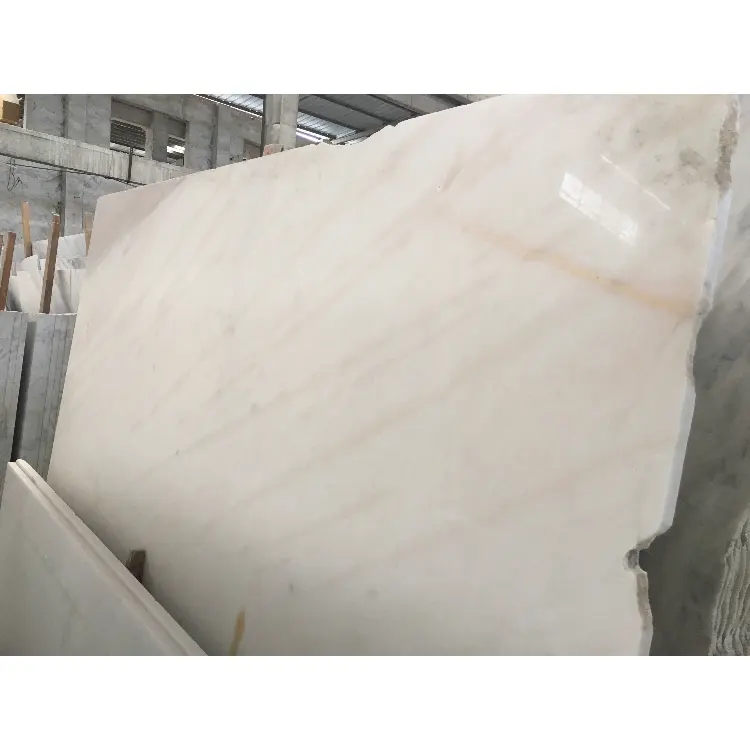 Nature White Marble With Gold Vein Stone Price For Promotion