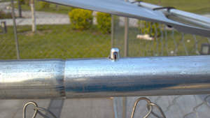 Grande utilisation résistante de chenil de chien de grillage en métal pour la ferme extérieure d'arrière-cour avec l'anti-ultraviolet - Product Image 4