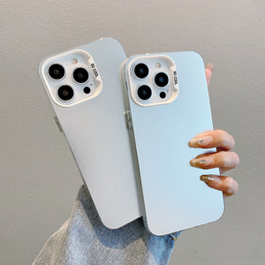 <span class=keywords><strong>Cover</strong></span> Lussuosa Trasparente Opaca Effetto Aurora per <span class=keywords><strong>iPhone</strong></span> 11 12 13 14 15 Plus Pro Max XR XS X con <span class=keywords><strong>Bumper</strong></span> Rigido Antiurto - Product Image 2