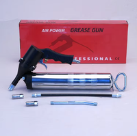 Pistola de Engrase Neumática de Gran Capacidad al por Mayor con Múltiples Boquillas, Juego de Herramientas Manuales para Lubricación de Maquinaria Automotriz