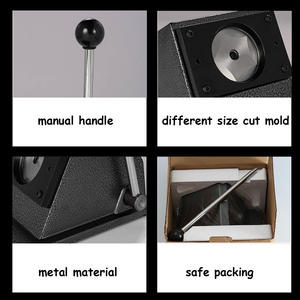 Büro-Handwerkzeug 3,5 cm Runder Bildschneider für Papier, Karten und Fotos Kreisförmiges Stanzwerkzeug Metallschneidemaschine 35mm Rund - Product Image 2
