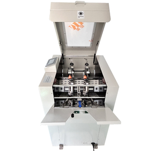 Solution unique WS-1701 la machine à plier les livres Machine automatique de fabrication de livrets pliants à reliure <span class=keywords><strong>hohner</strong></span> de haute précision - Product Image 5