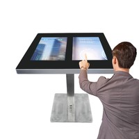 Tables de jeu à écran tactile Android de 21.5 pouces avec 2 chargeurs sans fil