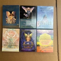 Cartes de tarot et d'oracle de divination écologiques, jeu d'affirmations positives, cartes de tarot en papier avec guide, idéal pour un cadeau