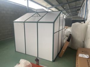 HUIDING <span class=keywords><strong>Serre</strong></span> <span class=keywords><strong>de</strong></span> 6x6 pieds pour l'extérieur <span class=keywords><strong>Serre</strong></span> en aluminium <span class=keywords><strong>Polycarbonate</strong></span> pour l'extérieur <span class=keywords><strong>Jardin</strong></span> Cour - Product Image 6