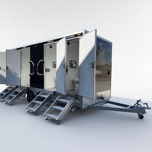 Remolque Sanitario Móvil Básico de Construcción Sólida para Uso en Exteriores de Alta Resistencia - Product Image 6