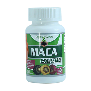 Cápsulas de Raíz de Maca Negra, Roja y Amarilla para Mejorar la Potencia en Hombres y Mujeres, Soporte Inmunológico OEM, 60 Cápsulas - Product Image 1
