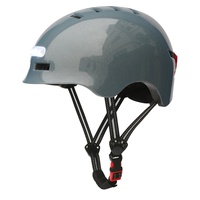 Casques de vélo électriques de haute qualité en vente chaude, casques de vélo pour les trajets quotidiens, casque de sport de plein air avec lumière LED