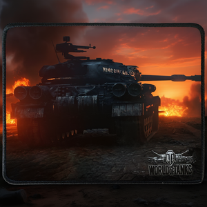 World Of Tanks <b>Mouse</b> <b>Pad</b> 29x23 Cm Gaming Battle Tank Design - Product Image 3