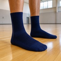 Chaussettes de sport unisexes épaisses à impression par sublimation pour les tournois, commande en petite quantité